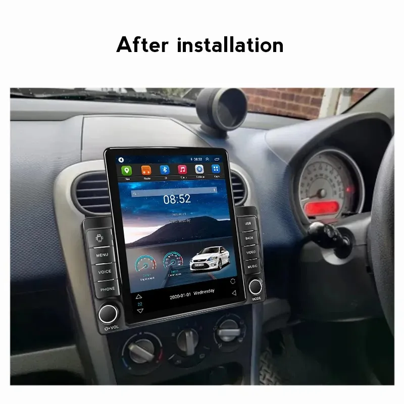 Car Stereo Din Tablet Mount METRA Vehicle Mount For Radio, IPad