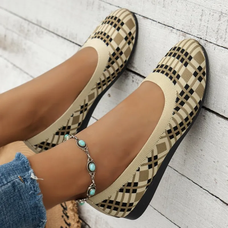 Bulk Women Loafers Flat Shoes Lightweight Slip On Mesh  display picture 2