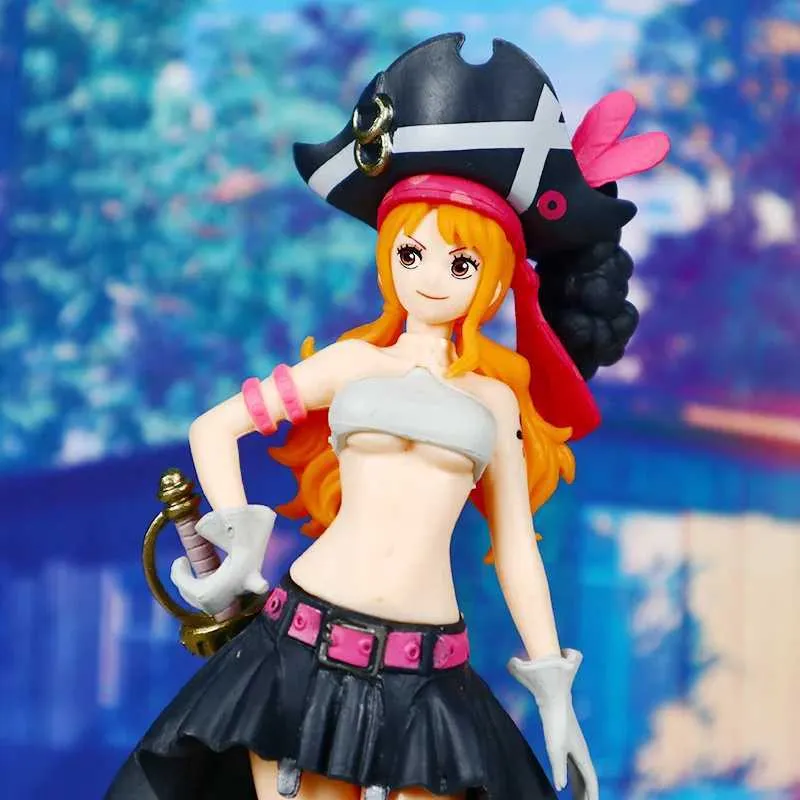 ワンピース nanaxs One Piece Nami Swimsuit Figure: 19cm Sexy Action Character