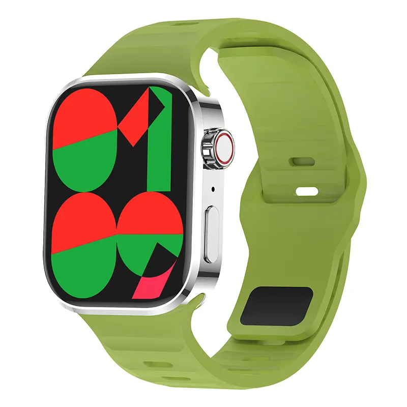 B02 Smart watch wireless calling multi Sport mode Music Control Step counting 2.01 display IP67 Waterproof Fitness Health Tracker for Men Women Kids