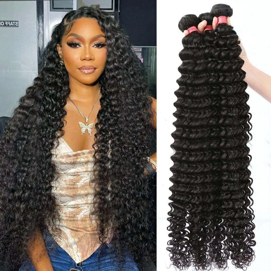 Sophianna Brazilian Loose Curly Wave Hair Bundles Natural Peruvian Curly Hair Bundles In 28 42 Inches From Wigshop1 42.5 DHgate.Com