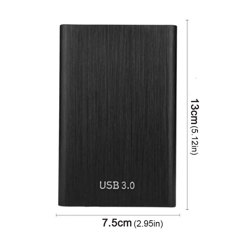 2.5 Inch External USB 3.0 Mobile Hard Disk 1TB Metal Plug and Play for book Tablet Computer