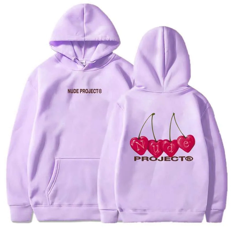 Purple Brand Pink Hoodie Mens Designer Y2K Vintage Style Hoodie