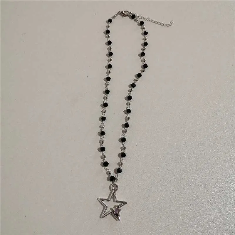 DHgate.com:Silver Star Punk Pendant Necklace - Grunge Hip DHgate.com:Silver Star Punk Pendant Necklace - Grunge Hip