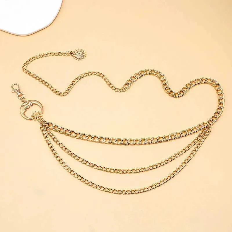 Chaîne De Taille Fine Avec Perles Pour Femme Argenté. 120 Ml