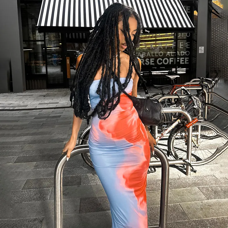 CUTENOVA Sexy Strapless Print Tube Maxi Dress Women... From Earthcn, $29.62 | DHgate.Com CUTENOVA Sexy Strapless Print Tube Maxi Dress Women... From Earthcn, $29.62 | DHgate.Com