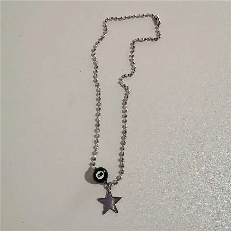 DHgate.com:Silver Star Punk Pendant Necklace - Grunge Hip DHgate.com:Silver Star Punk Pendant Necklace - Grunge Hip