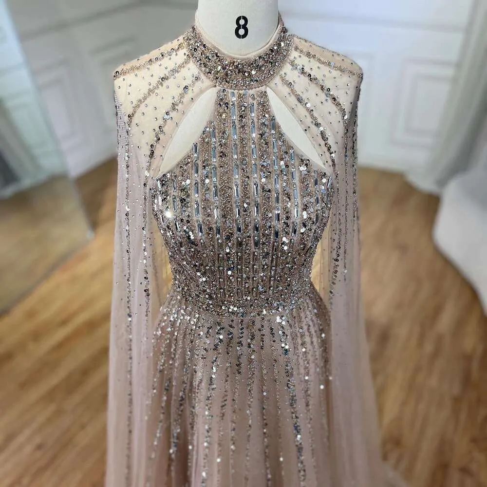 Shimmering Metallic ning Gn with arkling Embellishments