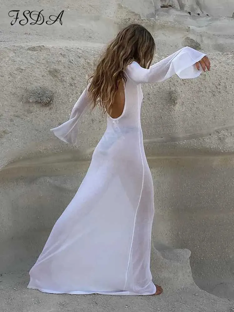knee length dresses for ladies Olivia Backless Maxi Dress