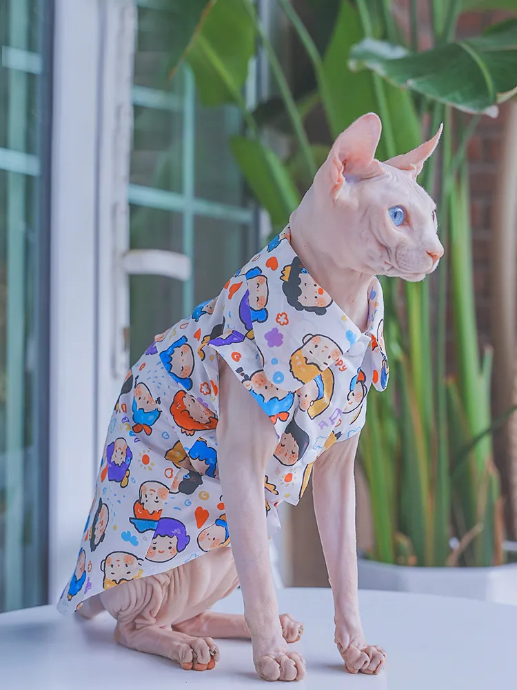 Doll Sphynx Shirts Sphynx Cat T Shirt Kotomoda Hairless Cat's