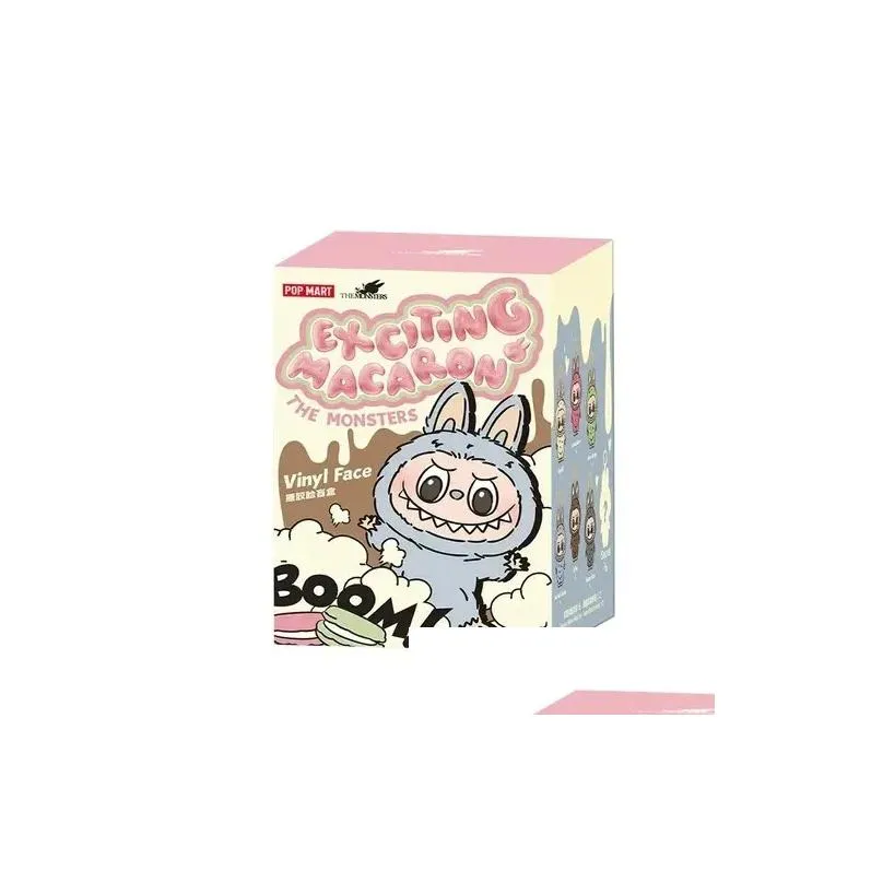 Labubu The Monsters Exciting Macarons Toy Mystery Cute