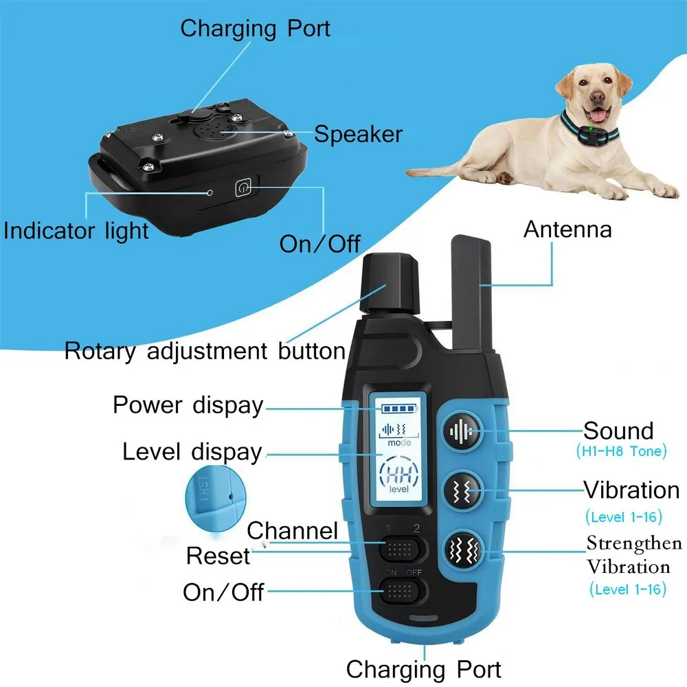Bark Collar Peston Dog Training Active Collar Instructions Pet