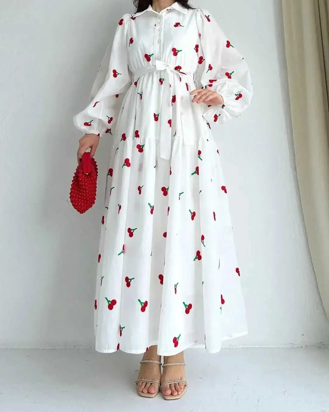 sachin and babi light blue dress Elegant Short A-Line Dress With Single Shoulder Slant Collar Pleats Pure  Color European Style Street Fashion High Waist Design main image 1