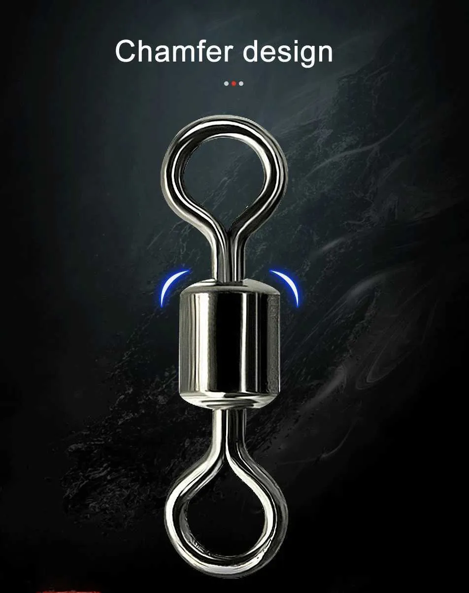 100 Carbon Steel Fishing Connector Accessories Double Circle Swinging Hook Line Connectors for Saltwater Fishing Rods from Dhgate Fishing Hooks - price 11.6 100 Carbon Steel Fishing Connector Accessories Double Circle Swinging Hook Line Connectors for Saltwater Fishing Rods from Dhgate Fishing Hooks - price 11.6