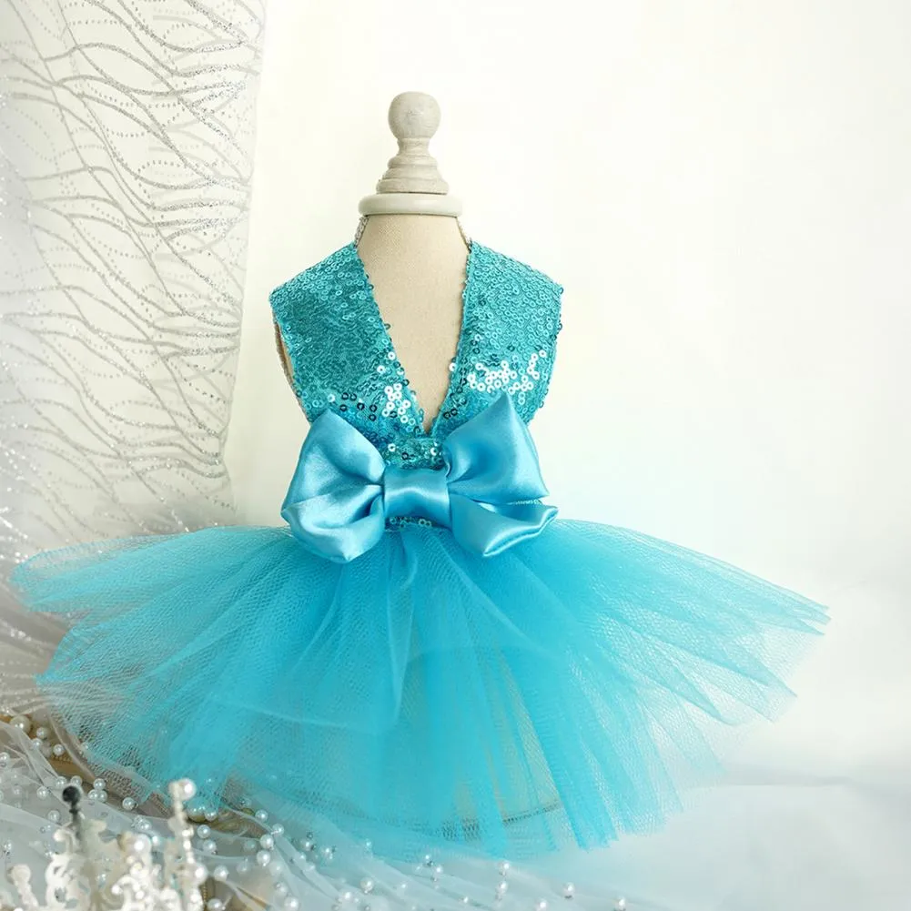 bridesmaid dresses for cats MissyMoMo Retro Embroidered Dog & Cat Dress, Dress for Cats, L, Cornsilk