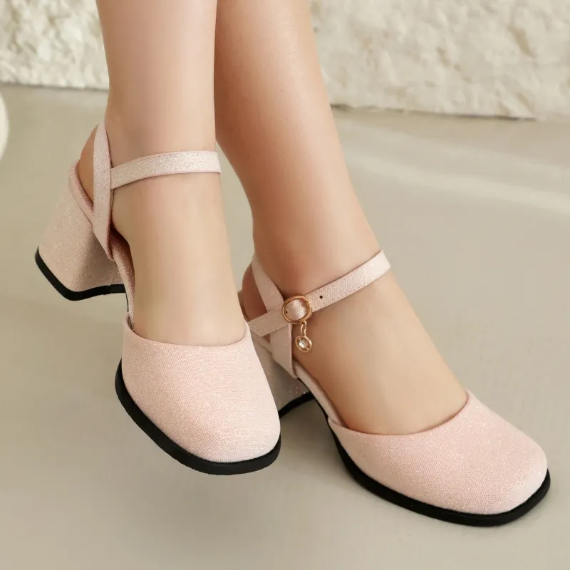 DHgate.com:Elegant Closed Toe Sandals: Summer Wedding, Party