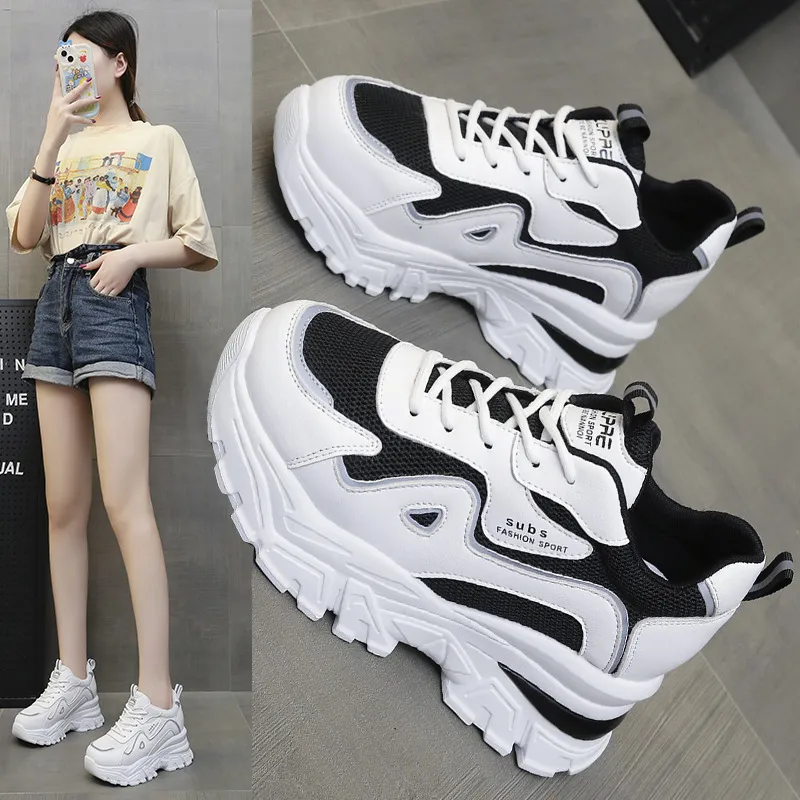 Bulk Casual Mesh Breathable Womens Sneakers Elevated  display picture 2