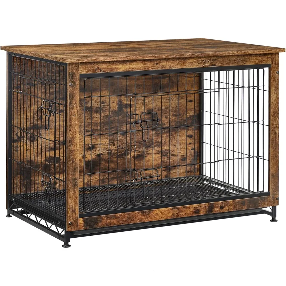 DHgate Modern Side End Table with Durable Crate Furniture for Indoor Dogs Up to 70 lbs Heavy Duty Kennel Cage for Cozy Pet Homes Pet Supplies