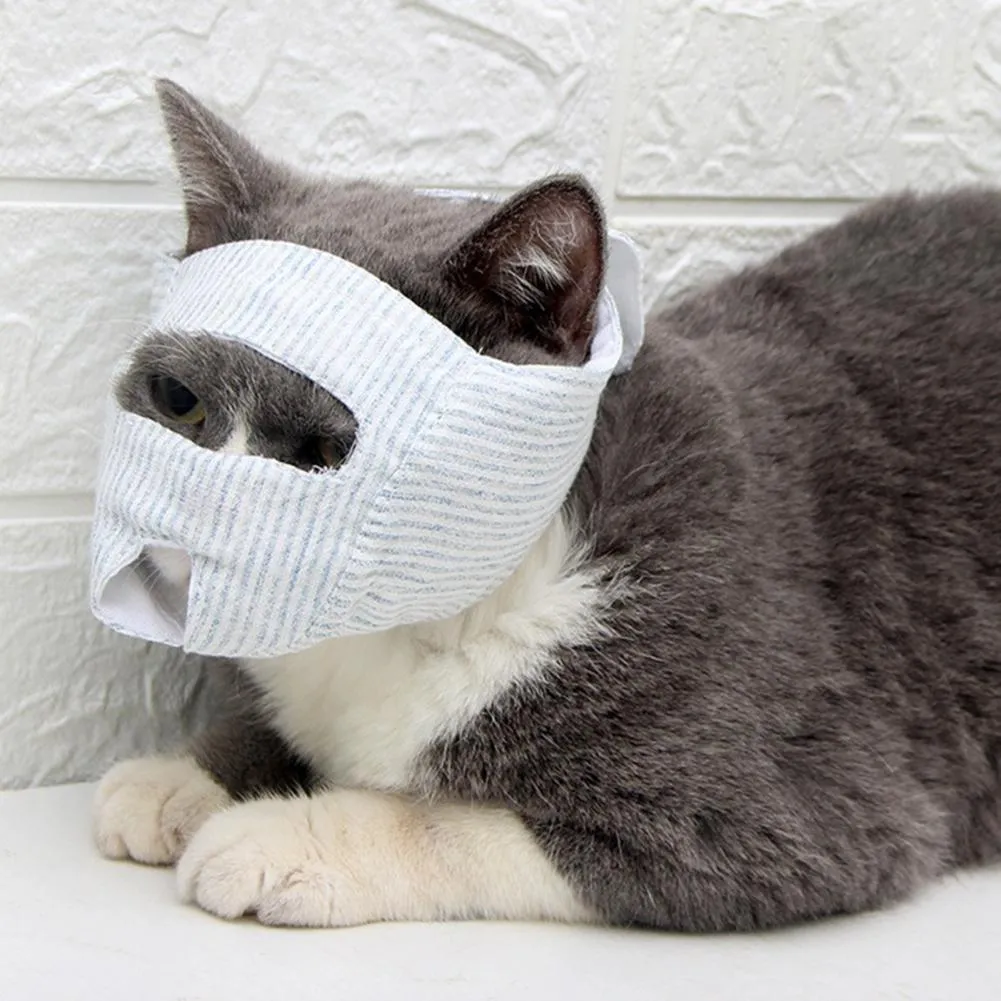 Cat muzzle for bathing hotsell