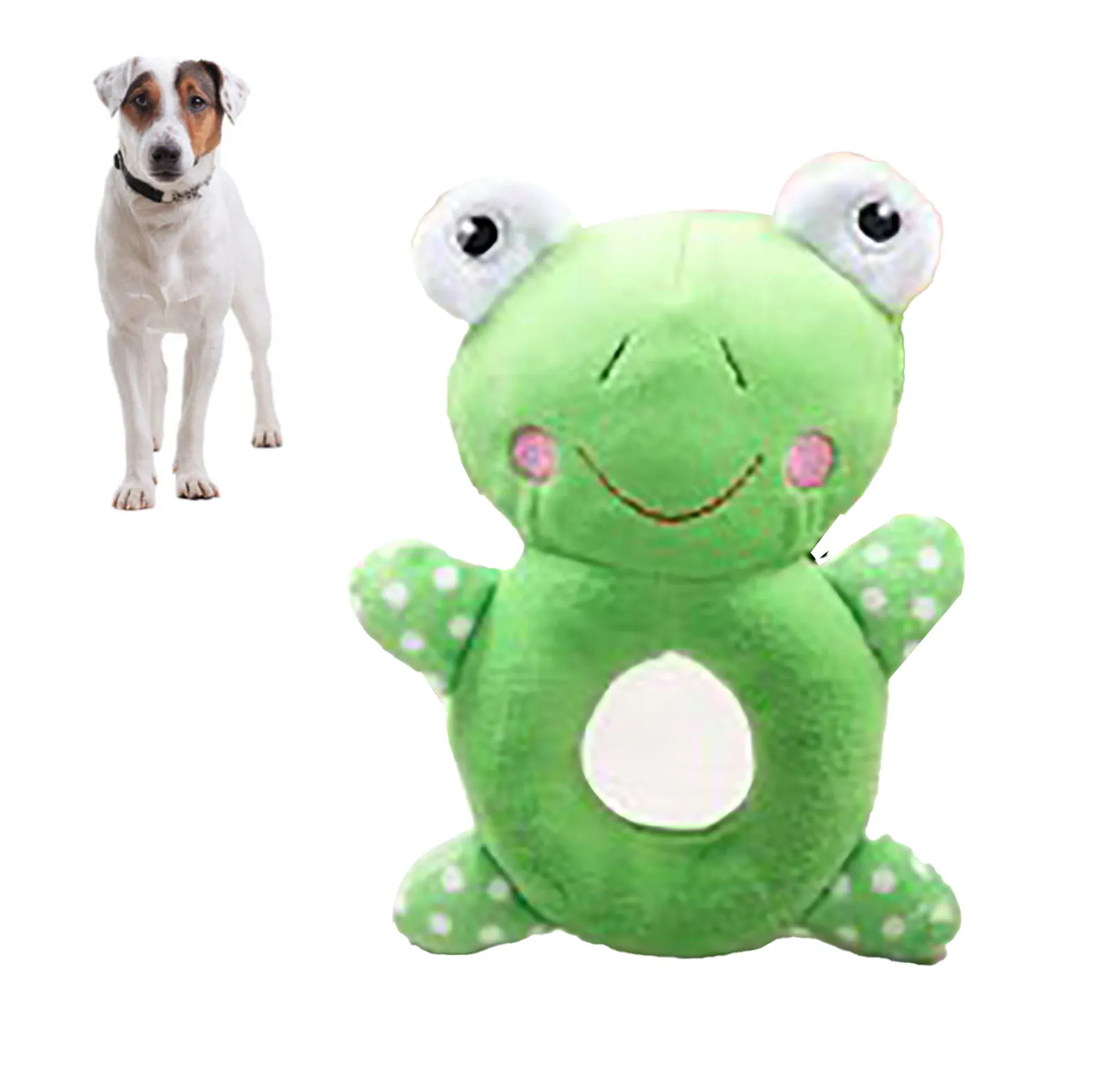 Save Big on Bulk Stuffed Frog Dog Toy Green Frog Stuffed Toy For Dogs, Bite  Resistant Plush Toy, Ideal For Teeth Grinding, Anxiety Relief, Great Plush 