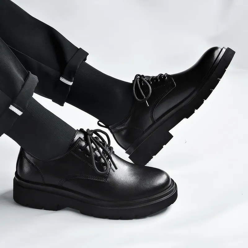 Men's Casual Leather Shoes Lace-Up Sneakers with Split Leather Upper and  Rubber Outsole for Spring/Autumn from Dhgate Casual Shoes - price 171.85