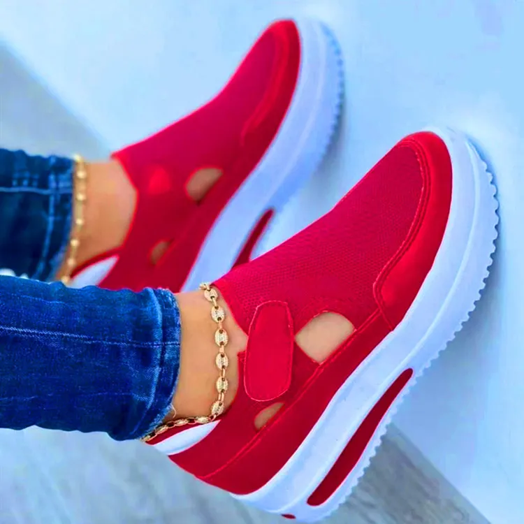 Bulk Red Sneakers Women Shoes Woman Tennis Shoes Canvas Shoe Female Casual Shoes Ladies Sport Shoes Platform Sneaker Hollow Out Shoes From Dh5062488 22.75 DHgate.Com