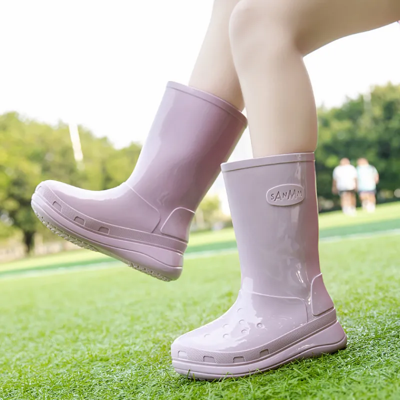 Pvc rain shoes deals