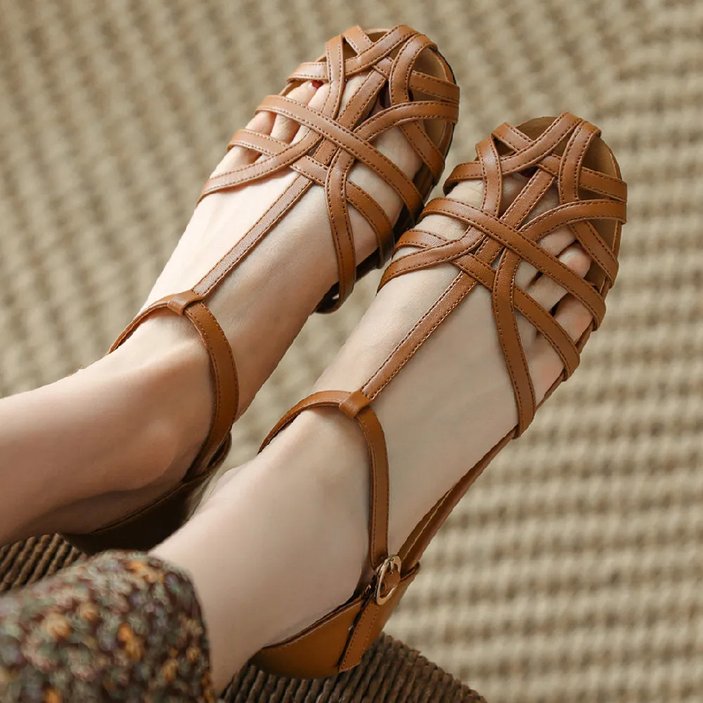 Asos Sandals For Women Women's Cut Out Loafers Tassel Pendant