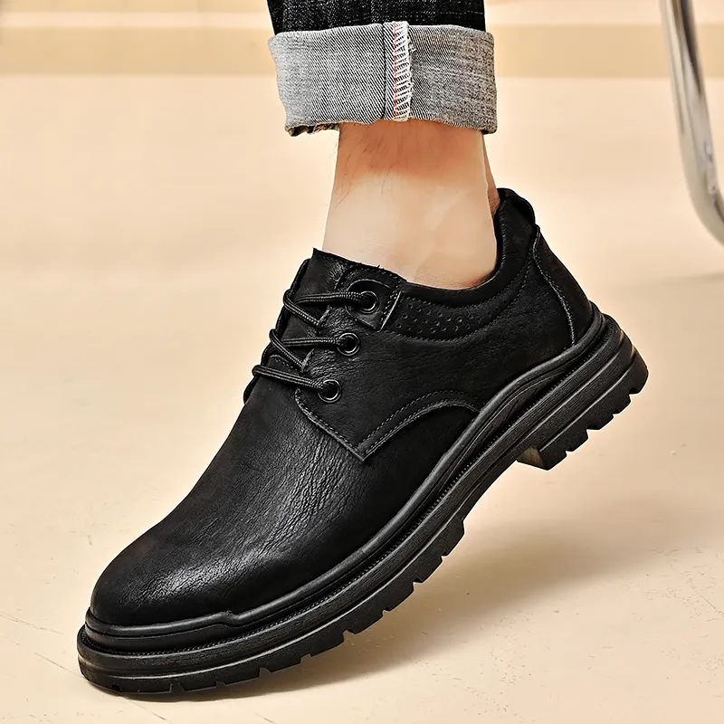 Stylish leather shoes new arrivals