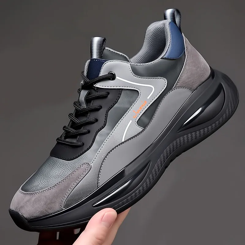 Sneakers Zapatos Deportivos De Moda Hombre Sneakers De Plataforma