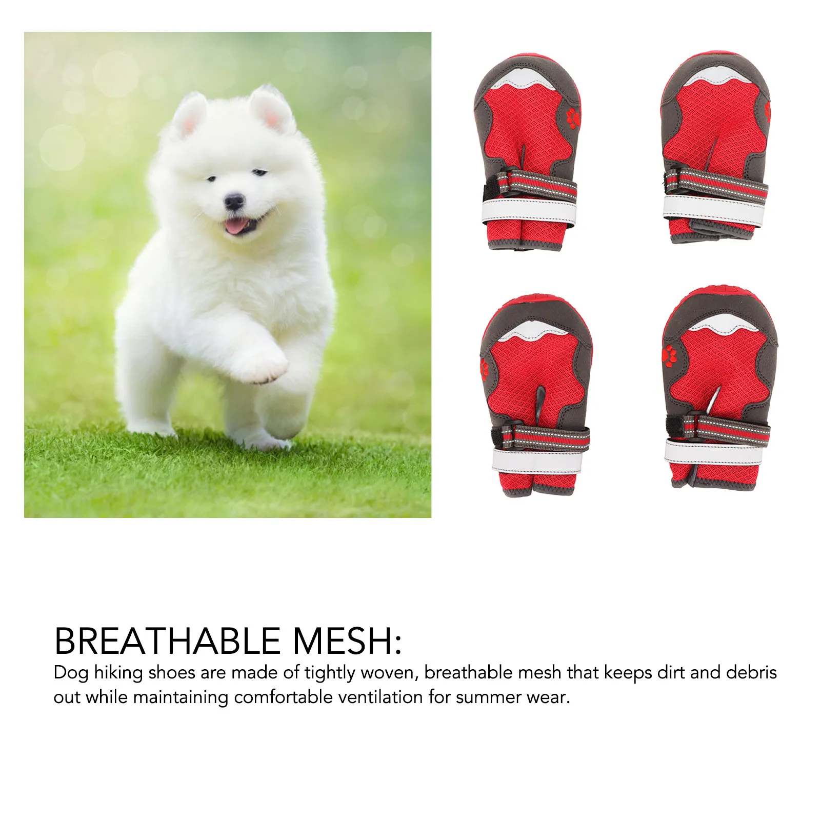 Wholesale Stylish Mesh Dog Booties Boots With Reflective Straps Heat Resistant And Breathable For Outdoor Activities From Dh5367242 33.84 DHgate.Com