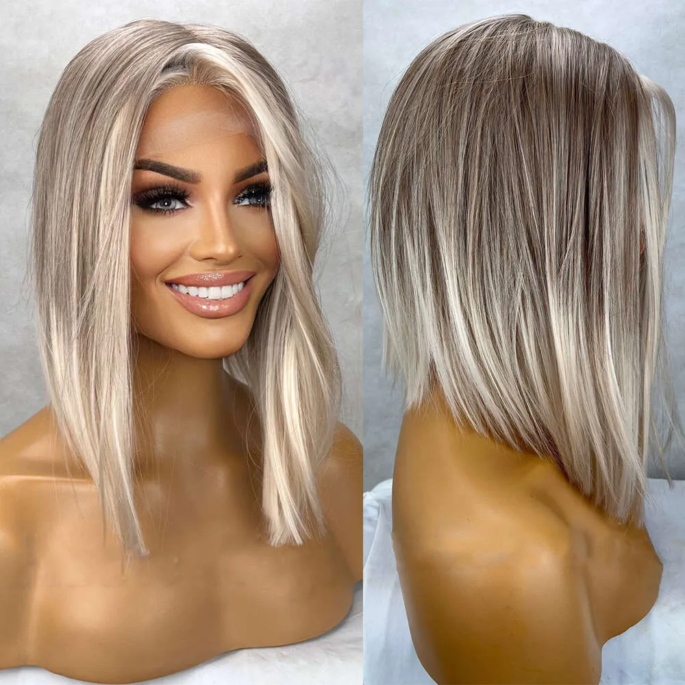 Angled Bob Straight Blonde Bob Hairstyles Blonde Layered Bob