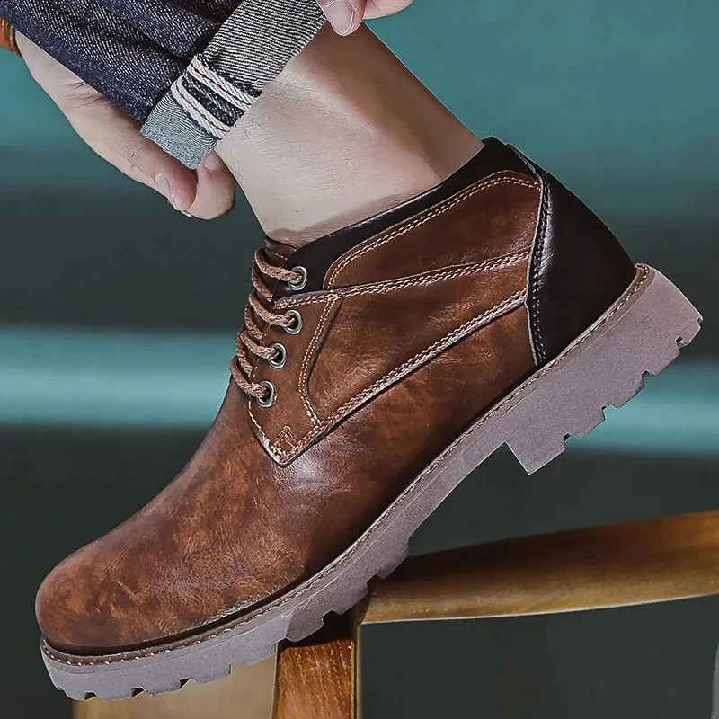 Men’s NoBrand low ankle boots - NEW Unbranded Ankle Boots for Men for Sale | Shop New & Used  main image 2