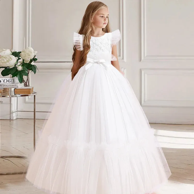 White Bridesmaid Dresses Age 13 Princess Dress Prom Dresses For A