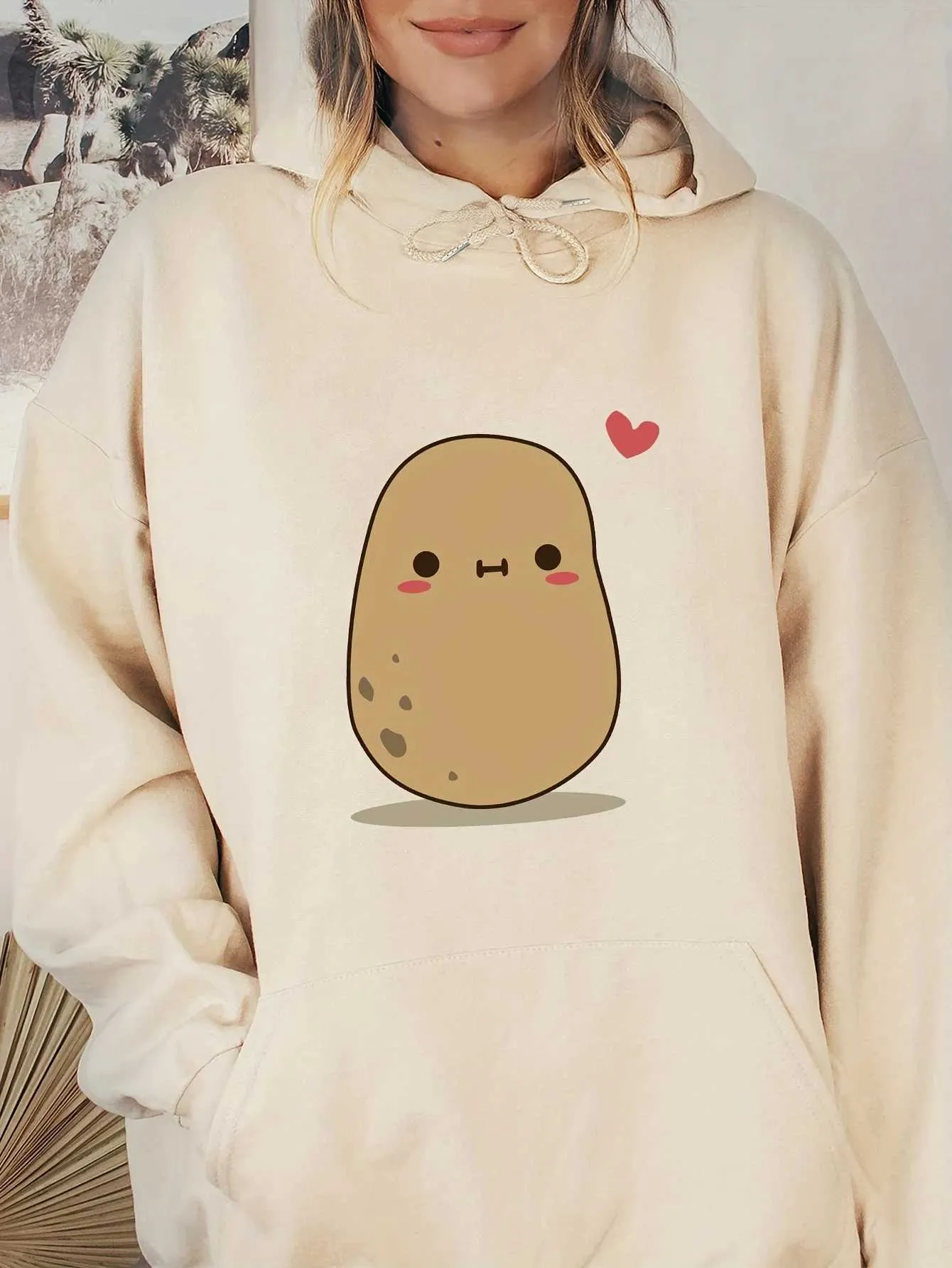 Kawaii potato hoodie hotsell