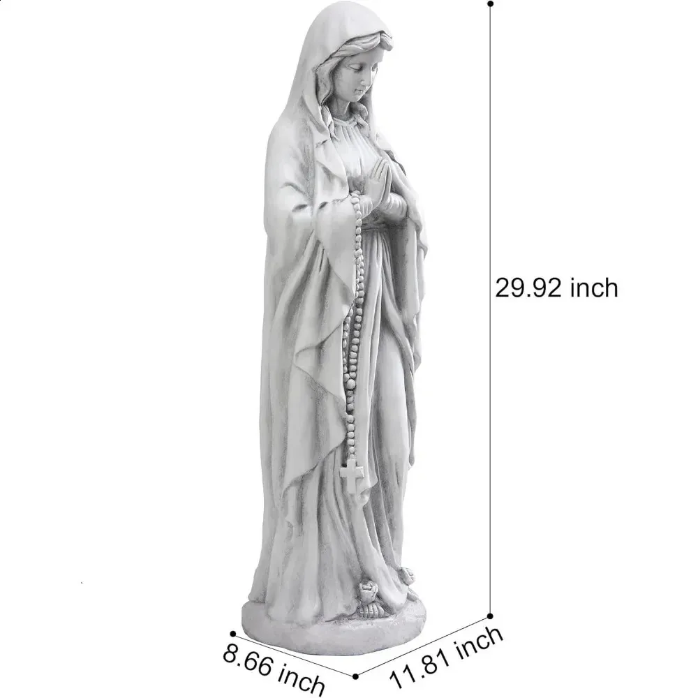 Statues For Yard: Graceful Praying Figure, 30 Inch... From Cong09, $102 ...