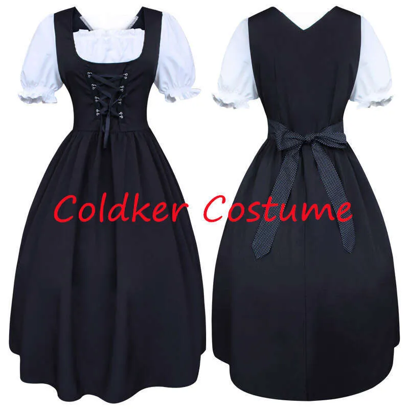 Maid Of The German Beer Festival With Apron With Sleeves Perfect For Halloween And Parties Plus Size Available S 5XL From Clothes111c 26.57 DHgate.Com