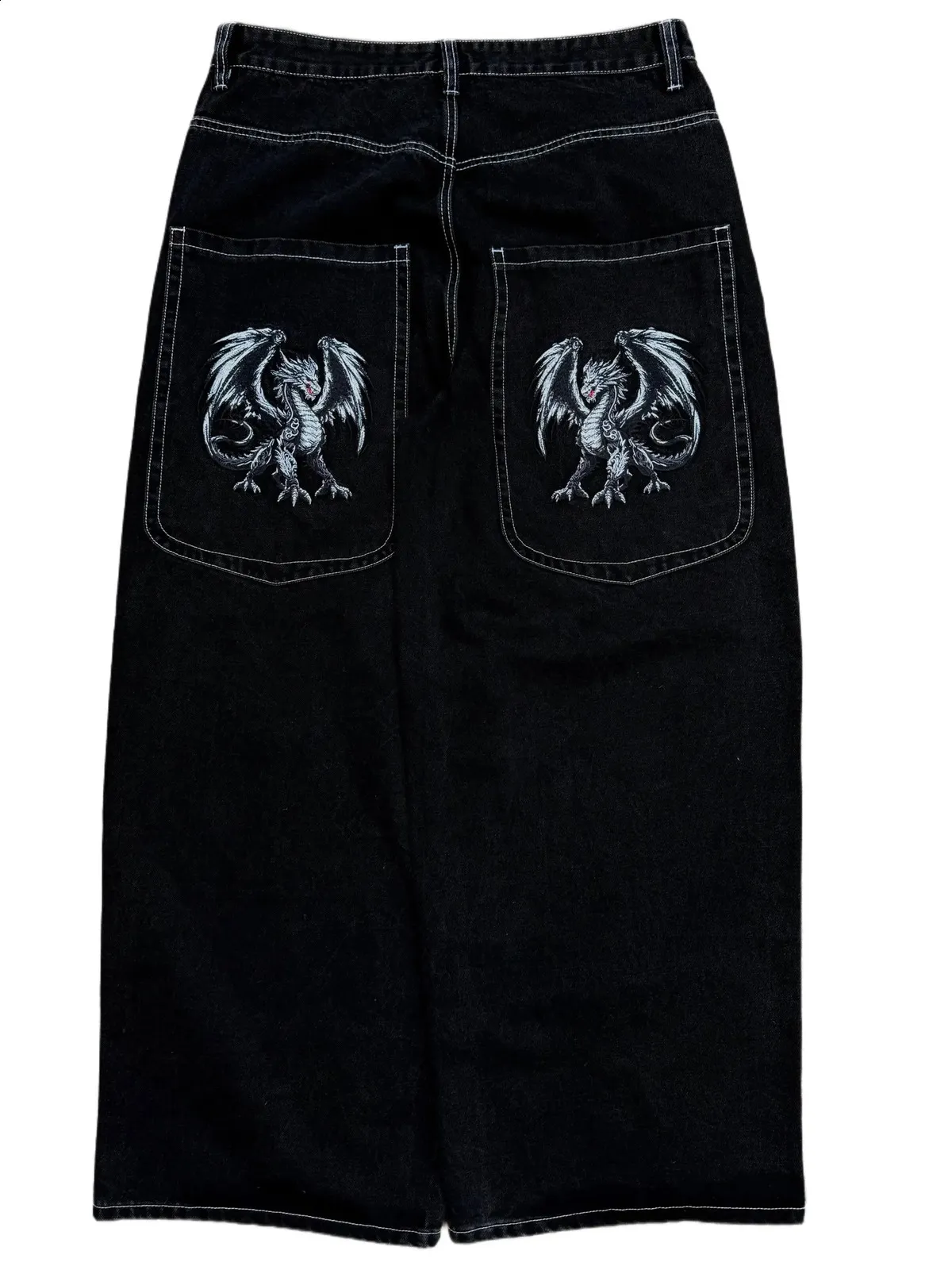 Spider Baggy Jeans, Retro Hip Hop Style, Y2K Fashion | DHgate
