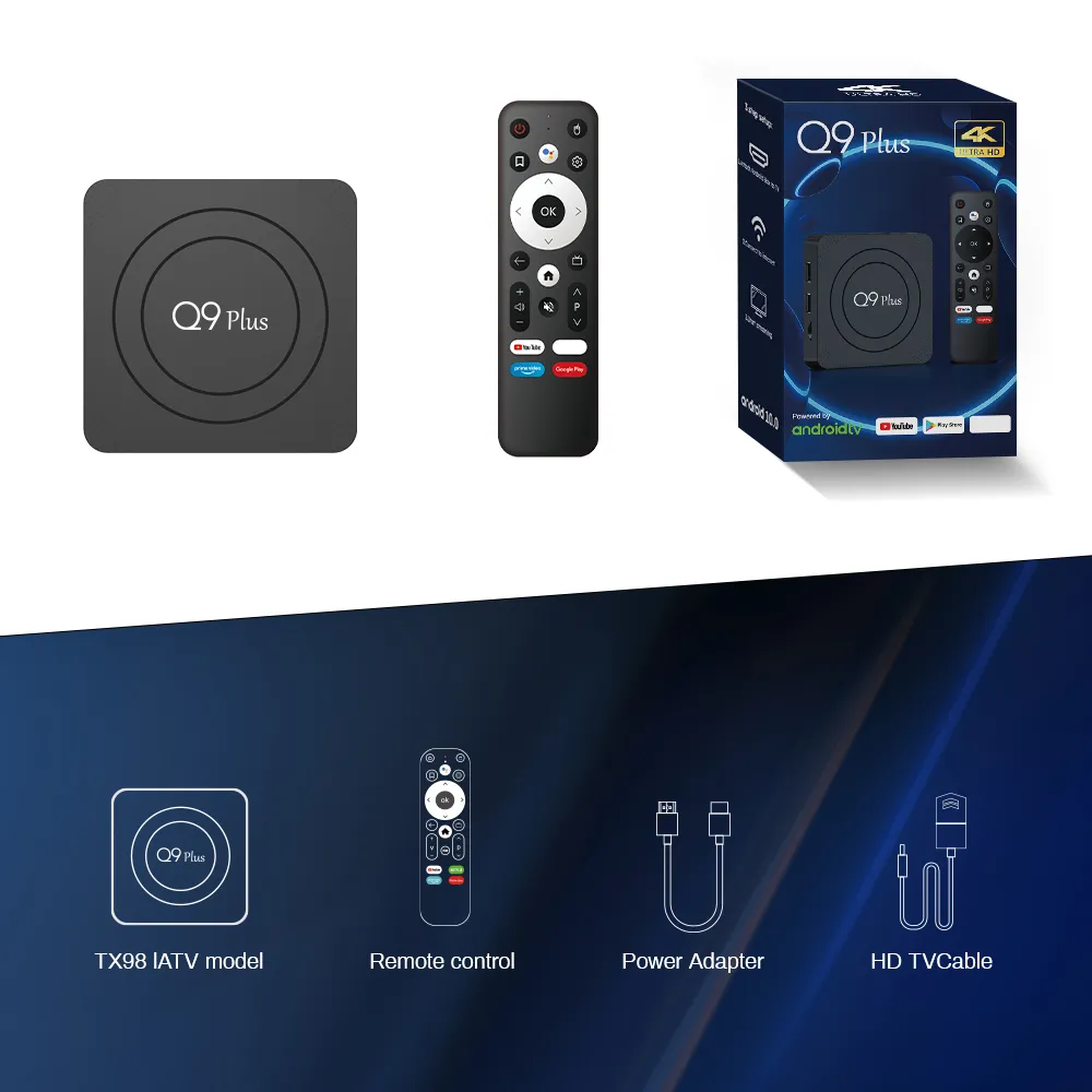 Q9 PLUS Androidematic Android Tv Box With Allwinner H313, 2.4G/5G ...