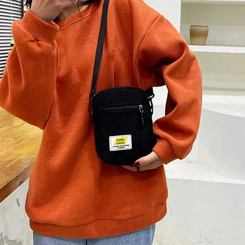 Stylish Unisex Oxford Cloth Crossbody Bag With Diagonal