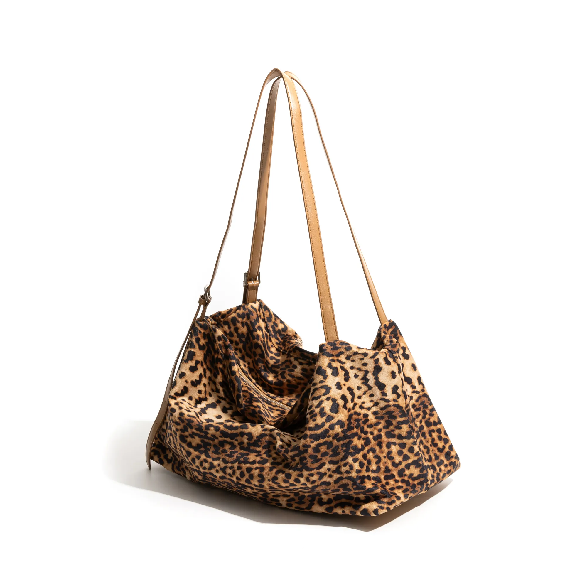 Shoulder Bag Vintage Leopard Purse Leopard Print Vintage Tote Bag - Main Image
