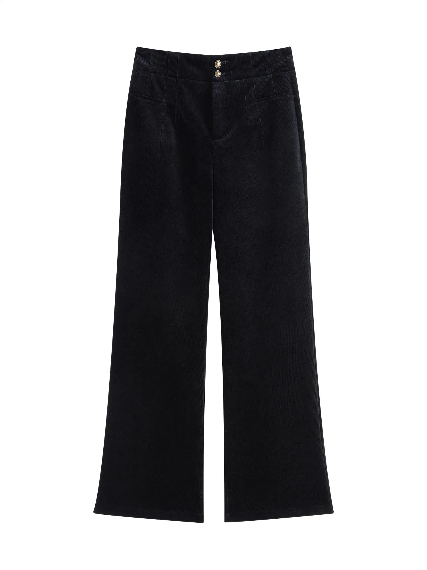 パンツ 00s old black corduroy 2tuck wide pants CORDUROY 2TUCK WIDE TROUSERS (WOMENS) – COVERCHORD