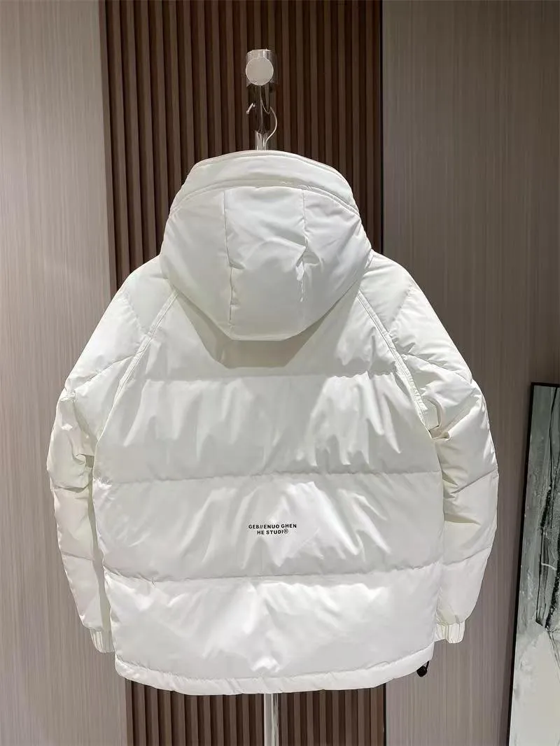 CHONG FENG XIA Hooded down jacket for men, thickened warm