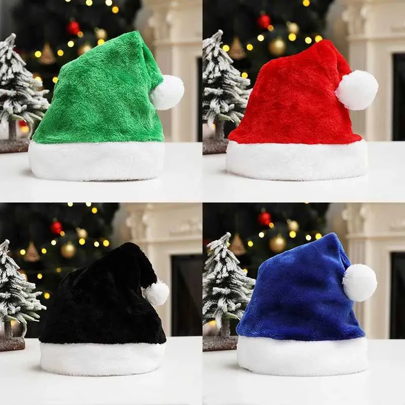Boland 13449 - bonnet de noël sparkling avec peluche et paillettes, père noël, h Boland 13449 - bonnet de noël sparkling avec peluche et paillettes, père noël, h