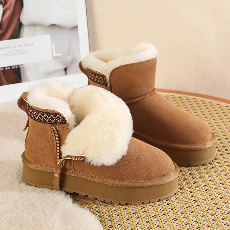 Botas Ugg Imitacion Aliexpress Imitation Wool Winter Snow Women
