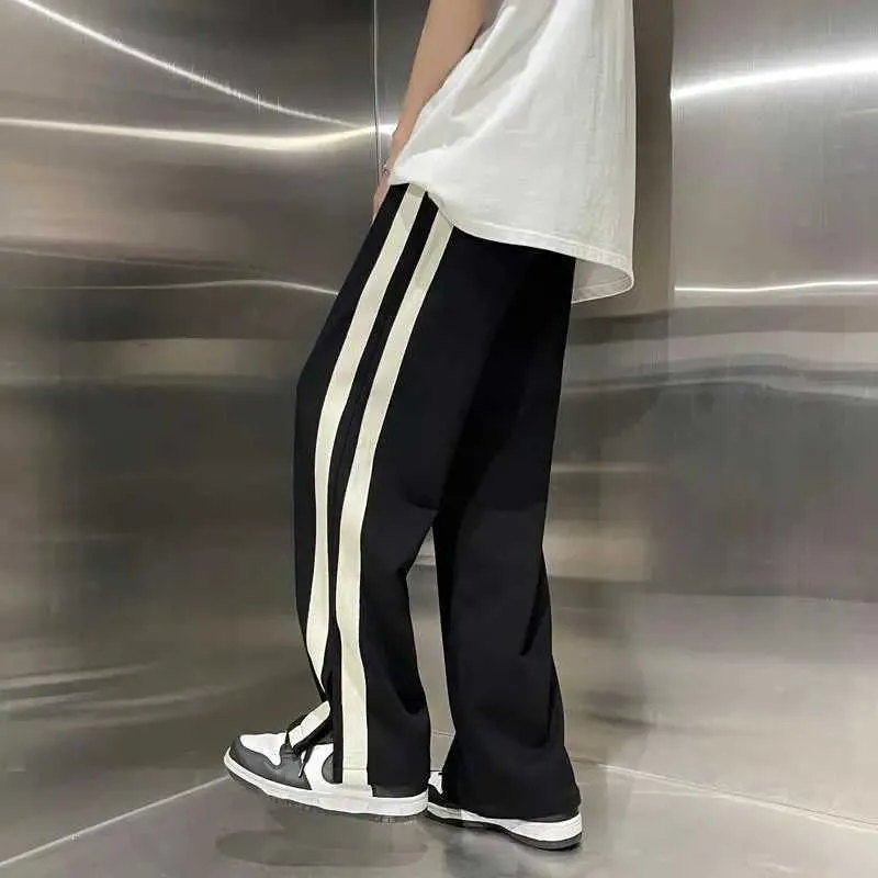 Men's Korean Style Wide-Leg Hip Hop baggy pants