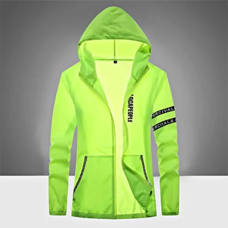 Lightweight Windproof Rain Jacket Men Women Long Sleeve Cycling  Outdoor Protection