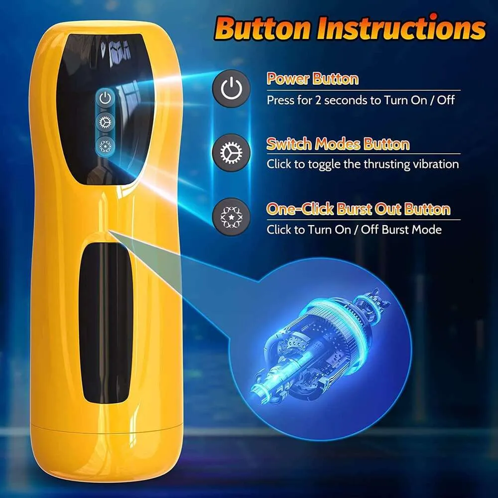Suction cup male masturbator rotating telescopic vibration male training  device 3.3  9.9 in from Dhgate Masturbators - price 23.82