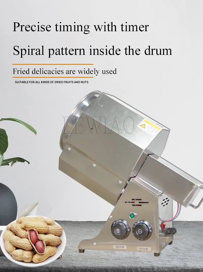 Automatic Nuts Roasting Machine Walnut Roaster Peanut... From Lewiao321 ...