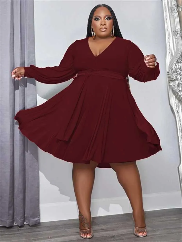 Midi Dress for Women - Bright Yellow Plus Size Womens Fall Midi Dress Solid Casual Long Sleeve Loose Fit Ball  Gown From Jichang_store1, $14.22 | DHgate.Com